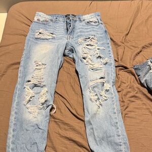 Aeropostale Light Blue Mom Jeans